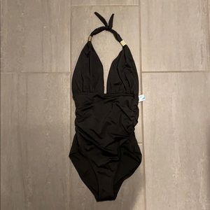 BRAND NEW - Swimsuit, One-Piece, Black